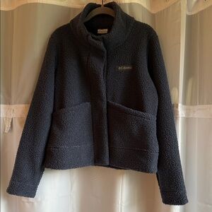 Columbia Women's Panorama Snap-Front Fleece Jacket Blue